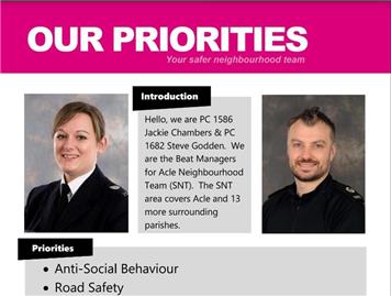  - Police priorities - Autumn 2023